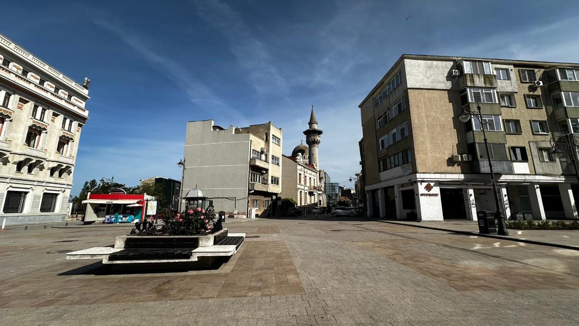 Ferienwohnung Piata Ovidiu Square Constanţa Exterior foto